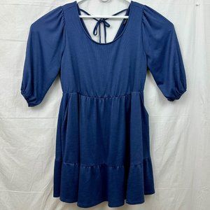 Torrid At The Knee Slub Rib Voluminous Dress Women Plus Size 2 Lavender